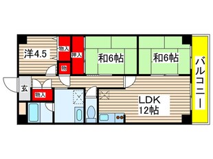 ノルン　Ⅱ　稲本の物件間取画像